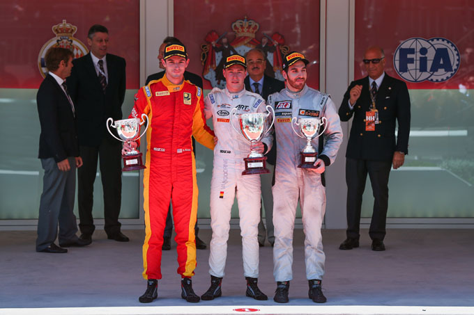 Podium GP2 Monaco Sergio Canamasas Manor MP Motorsport P3